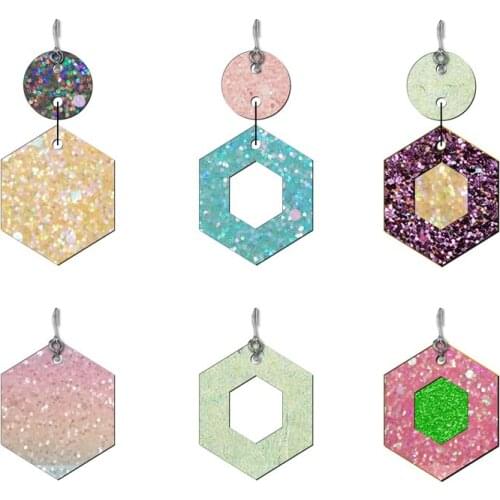 New Earring Wooden Die Scrapbooking C2967 Cutting Dies Multiple Sizes Compatible With Most Die Cutting Machines