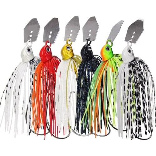 Squid compound rotating 7cm 10g VIB sequin fish-type lead head hook fish-type Lure bait swimbait tuna metal lure whopper plopper