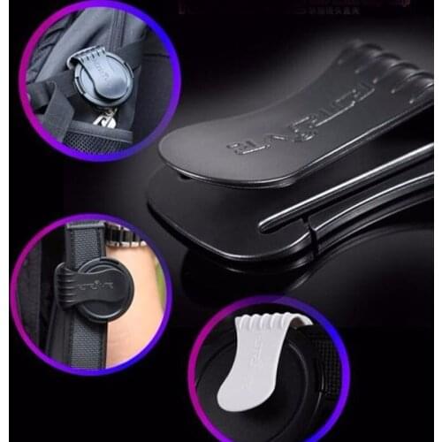 Universal Digital Camera Lens Cap Anti lost Clip Holder Buckle Neck Strap Keeper for SLR DSLR Camera Black or White