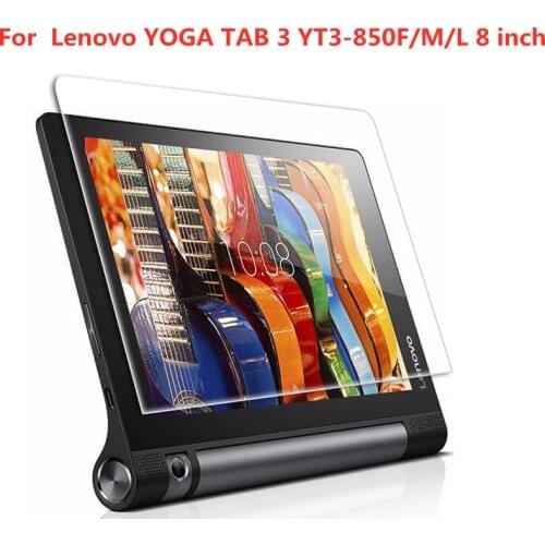 9H Tempered Glass For Lenovo YOGA TAB 3 8 inch YT3-850 YT3-850F YT3-850L Tablet PC Screen Protector Protective Film Glass