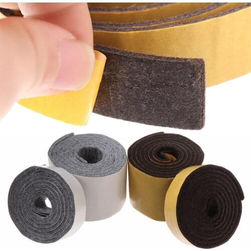 1Roll Anti-slip Self-Adhesive Felt Furniture Leg Pad Mat Floor Protector Chair Table Leg Sticky Back Wear-resisting Home Tools