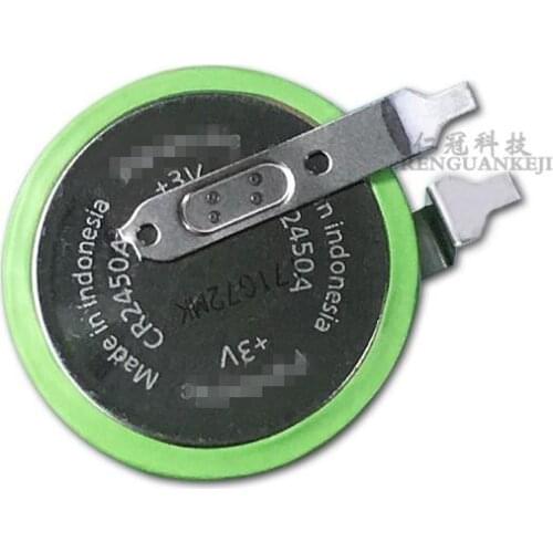 2PCS Brand new original CR2450A high temperature battery 3V button battery CR2450HR instead of BR2450A