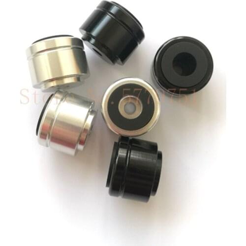 4pcs 20x15mm aluminum machine foot pad player foot Spike all aluminum alloy power amplifier foot shock proof anti-skid foot pad