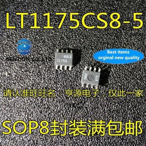 5Pcs LT1175CS8-5 LT11755 11755 SOP-8 Linear voltage regulator chip in stock 100% new and original