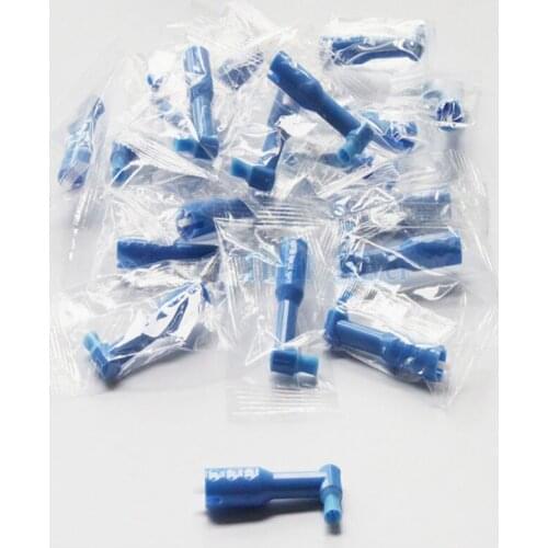 50/Pcs Dental Disposable Angle Prophy Angles Firm Cup Polishing Tool Mouth Corner Polisher Head For Dentist Lab Accessiores