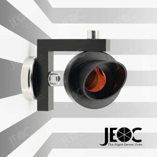 90 Degree Reflector GMP104 w/ Magnetic Base and Shutter, L bar Monitoring Prism