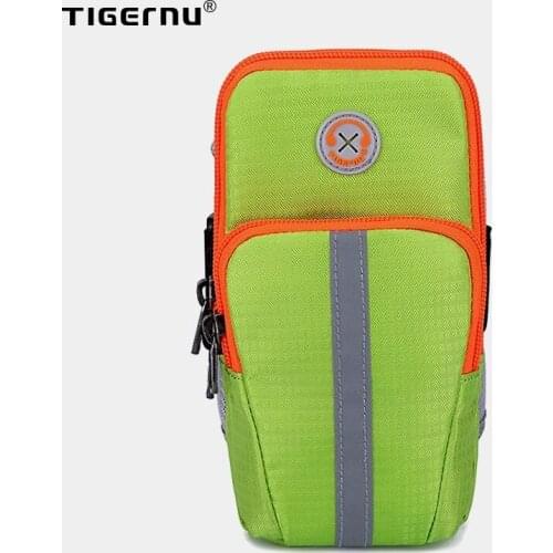 Tigernu Brand Fashion Running Bags Earphone Design For Men Women Arm Bag Mini Bags For Phone Multifunction Travel Chest Bag Male