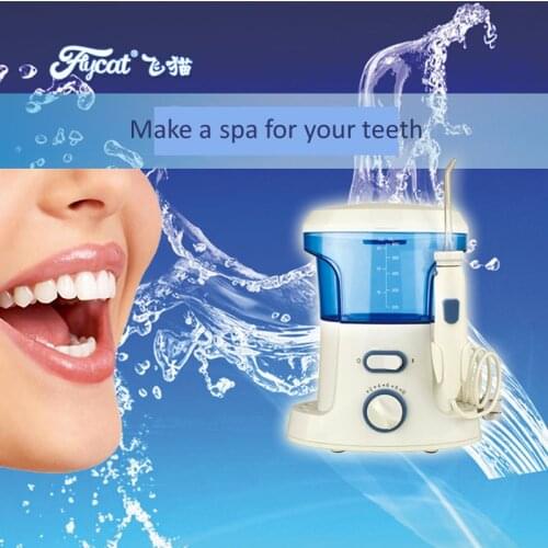 CE/ROHS/FDA Approved Nicefeel FC-168 Dental Water Flosser/600ml Water Jet 110-250V