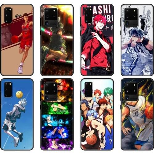 Black tpu Case For Samsung galaxy S20 /S20 PLUS/S20 ultra/S20+ /S20FE back cover Kuroko No Basket Taiga Daik