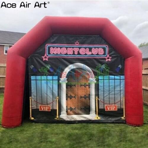 Ireland Inflatable Red Arch Night Club Inflatable Tent Stylish Design Customize different specifications Rental Pup For Party