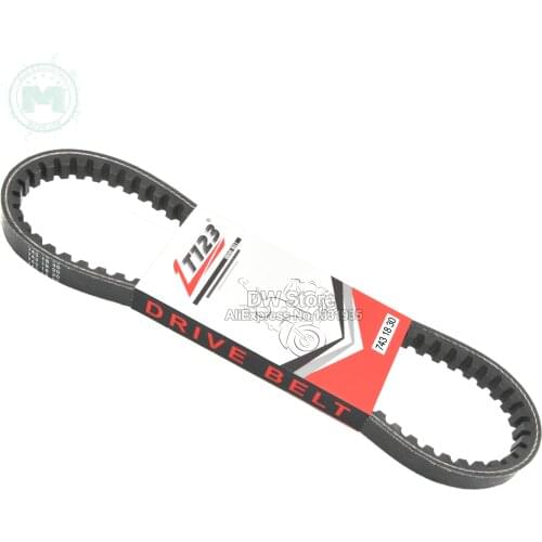 LT123 Motorcycle Scooter Moped High Quality Rubber Modeified Drive Belt 743 18