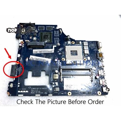 PCNANNY for Lenovo G400 Laptop Motherboard VIWGP/GR LA-9631P HM70 DDR3 tested