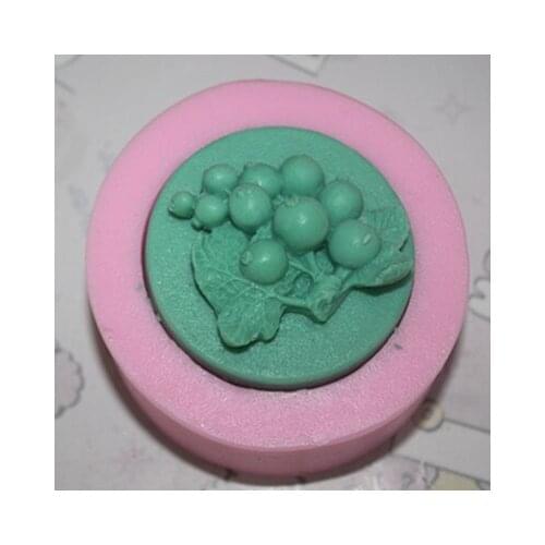 Handmade Soap Silicone Mold Animal Candle Molds Polymer Clay grape