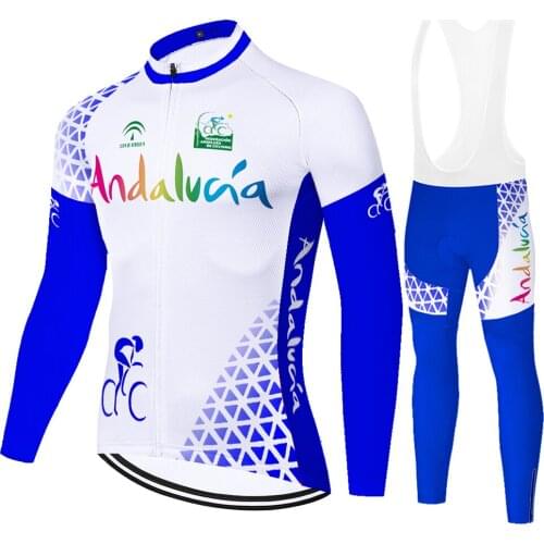 New ANDALUCIA cycling jersey bike pants Sportswear uniforme ciclismo hombre summer spring quick dry 20D tenue cycliste homme