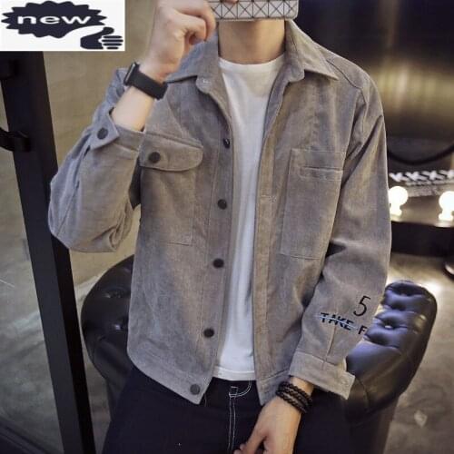 Autumn New Men High Street Loose Single Breasted Biker Jacket Casual Work Long Sleeve Short Coat Outerwear Plus Size 5XL