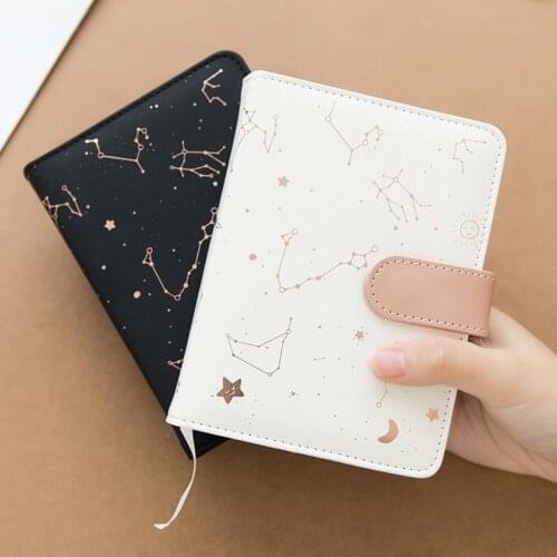 Creative Schedule Planner Notebook Scrapbook Soft Cover Diary Office School Supplies