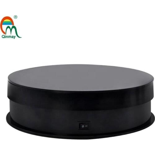 Qinmay 20cm-USB Plug-in Rotating Display Stand 3D Scanning Photography Product Display Turntable