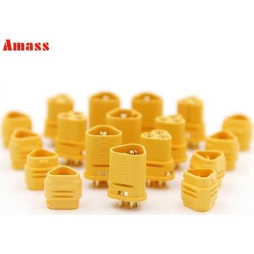 50pairs AMASS MT30 Motor Connector 2mm 3-pin Connector Plug Set for RC Lipo Battery RC Model Quadcopter Multicopter 20% off