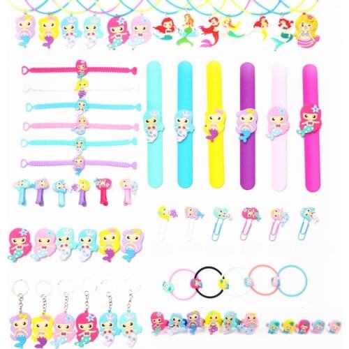 6pcs Party Favors Rubber Ornaments Wedding Gift for Guests Personalized Birthday Baby Shower Souvenirs Wedding Favors for Kids