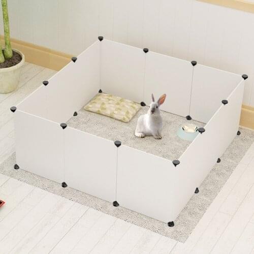 Foldable Pet Playpen Plastic Fence DIY Puppy Kennel House Exercise Training Puppy Kitten Dogs Supplies rabbits guinea pig Cage