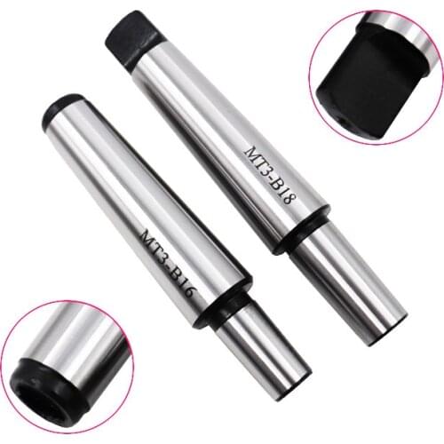 Mohs flat tail connection rod MT1 MT2 MT3 MT4 MT5 B10 B12 B16 B18 B22 milling machine drill chuck connection rod Morse rod