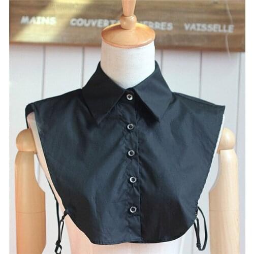 Extended false collar shirt commuter career ladies fake custom-saving 2015 new product fashion ladies white shirt collar design
