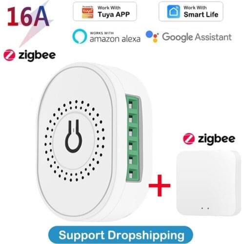Tuya Zigbee Smart Switch Support Two Way Control Remote Control App Work With Smart Life Alexa Google Home Required Zigbee Hub