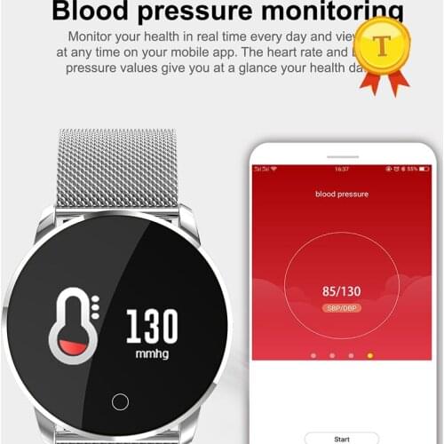 0.96" TFT LCD display step clock calorie vibration remind smart band bracelet support Heart rate blood pressure detection