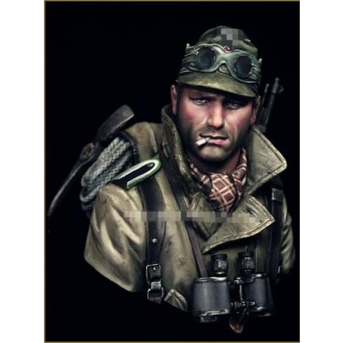 1:10 die-cast resin model World War II soldier needs hand-painted resin model bust free shipping