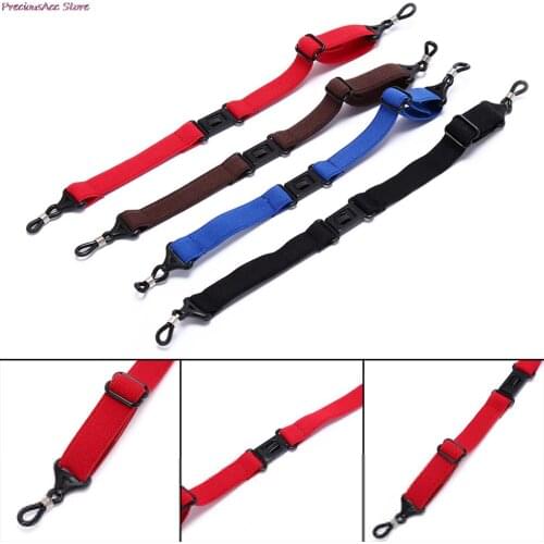 1pcs Anti Slip Adjustable Lanyard for Sunglasses Reading Glasses Eyeglasses cord chain holder String 4 Colors