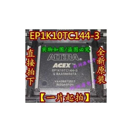 100% New original EP1K10TC144-3Q QFP