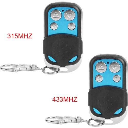 315/433MHZ Copy Remote Controller 4 Buttons Key Duplicator Wireless Clone Switch Cloning for Car Home Garage Door Gate