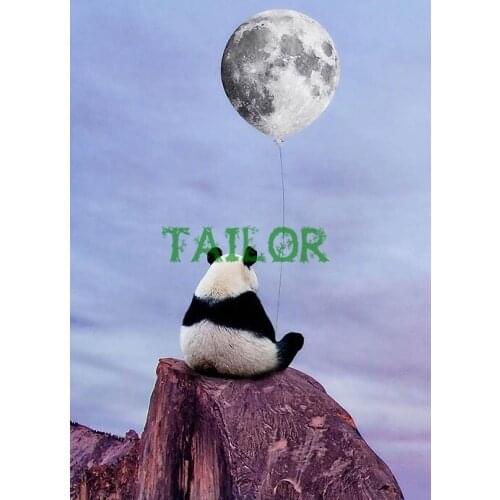 5D diamond painting Home Decor Gift Cuadros kit set Full square Cross stitch haft diamentowy tools animal Mosaic art panda Bear