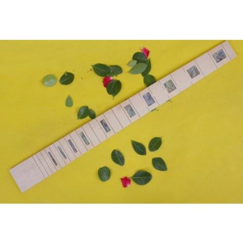 Guitar Accessories 1 x 25.5"electric Guitar Fretboard electric guitar maple Fretboard Parts 00-55# inlay