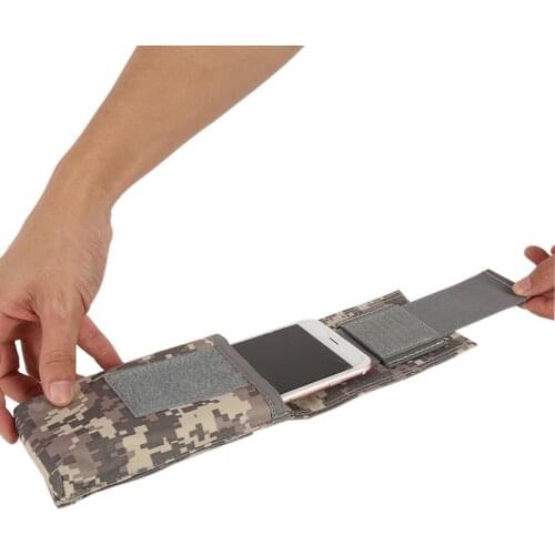 Army Camo Portable Sports Tactical Molle Phone Pouch Bag Case for Samsung Galaxy S3 S4 S5 S6 edge Plus S7 For iphone 6S 2021