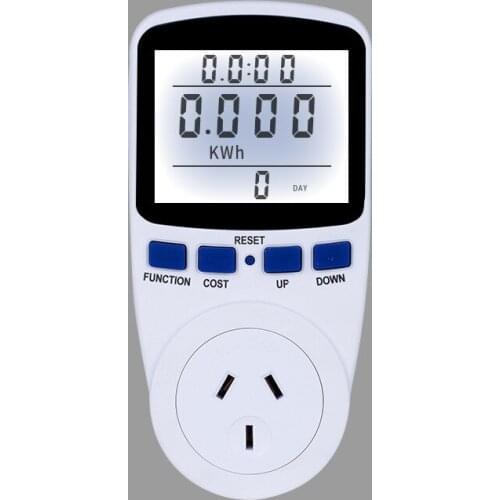 Australian backlight power metering socket billing socket power monitor intelligent billing device