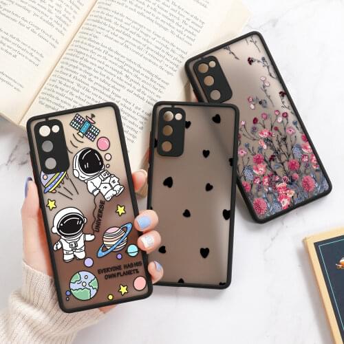 Cartoon Astronaut Case For Oneplus 9 Pro Case Hard Funda Oneplus 8T 8 Pro 6T 7 Cover Camera Protection Oneplus9 Pro One Plus 8 T