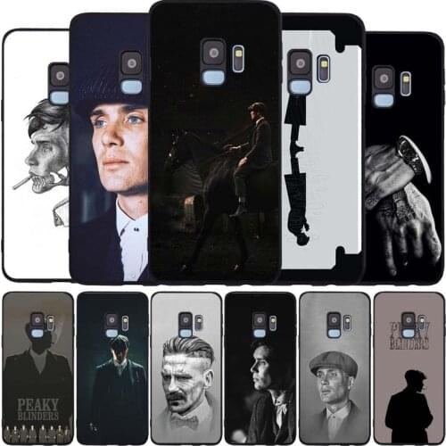 Peaky Blinders black Soft phone Case For Samsung S20 S10 S9 S8 S7 edge Plus Lite Note 8 9 10 A6 A7 A8 A9 2018 Cover