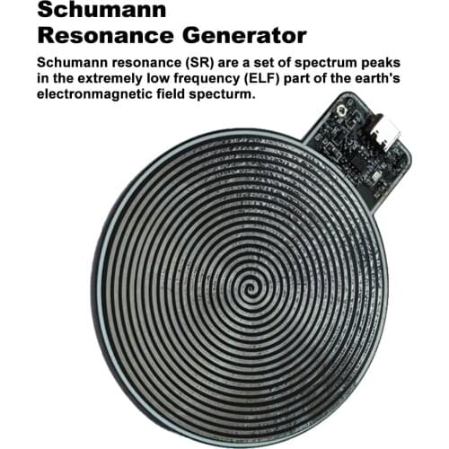 7.8Hz Schumann Waves Ultra-Low Frequency Pulse Generator Sleep Improver Schumann Waves Generator USB Power Supply