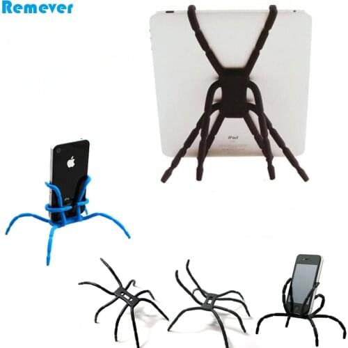 9 colors mini spider Flexible tripod portable Small/Large stand Holder for Ipad iphone phone Samsung Huawei Xiaomi Camera
