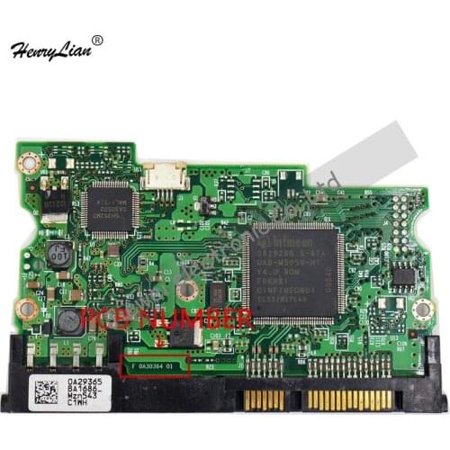 HDD PCB FOR /HDD PCB NUMBER: F 0A30364 01 MAIN CONTROLLER IC:0A29286 S-ATA/STICKERS:0A29365