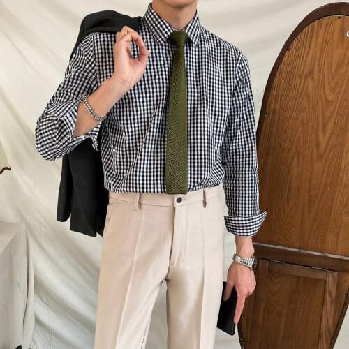 Мужские приталенные рубашки Lihahafang China At AliExpress