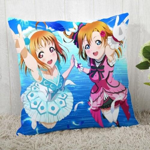Love Live! Pillow Cover Customize Pillow Case Modern Home Decorative Pillowcase For Living Room 45X45cm A19.12.13