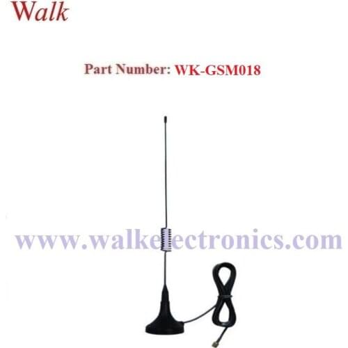 Magnetic mount SMA male gsm gprs whip antenna AMPS quad band car antenna