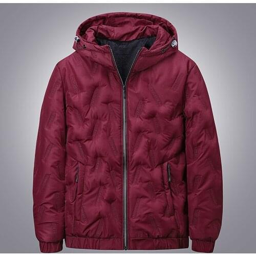 MUJN Men's Parkas With A Hood