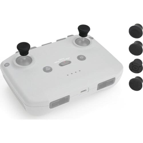 1 Pair Soft Silicone Non-slip Rocker Cap for DJI Mavic Air 2 UAV Remote Controller Accessories