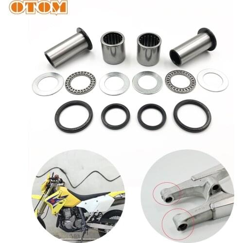 OTOM Motorcycle Flat Fork Maintenance Parts Rear Shock Absorber Suspension Bearing Oil Seal Bushings For SUZUKI DRZ KAWASAKI KLX