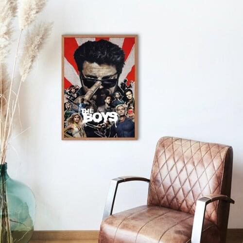 The Boys Movie Poster Wall Painting Home Decoration ( No Frame )