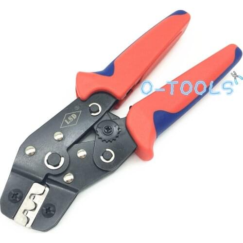 DN-02B hand crimping plier for open barrel terminals 0.5-2.5mm2 non-insulated open plug connector press tool