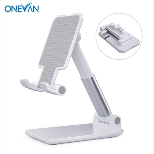 Adjustable Phone Holder, Foldable Phone Stand Tablet Stand portable Mobile Phone Mount for Desk for Samsung iPad iPhone